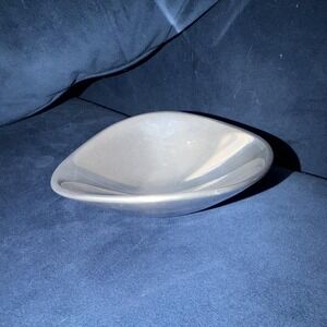 NAMBE #579 Butterfly Bowl 6" Silver Alloy Trinket Candy Ring Dish